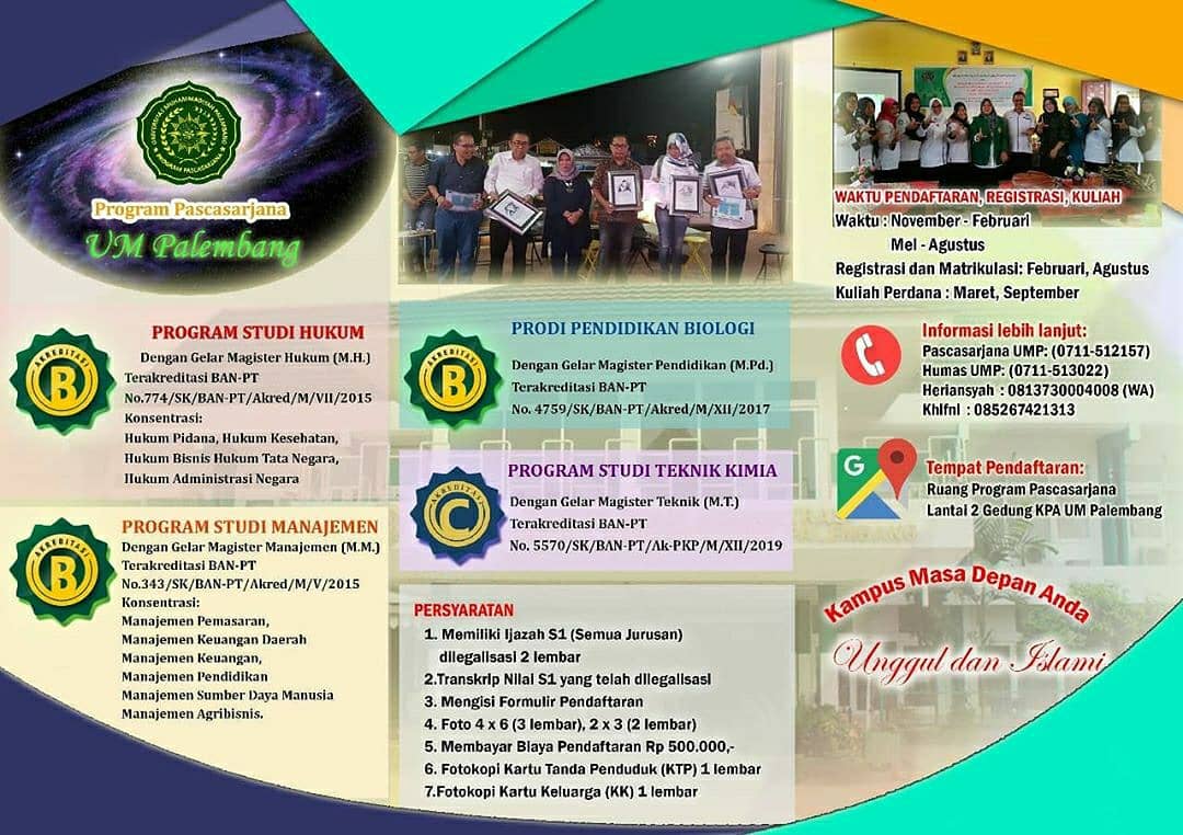 Program Pascasarjana S2 UMPalembang Universitas Muhammadiyah Palembang program-pascasarjana-s2-umpalembang-universitas-muhammadiyah-palembang