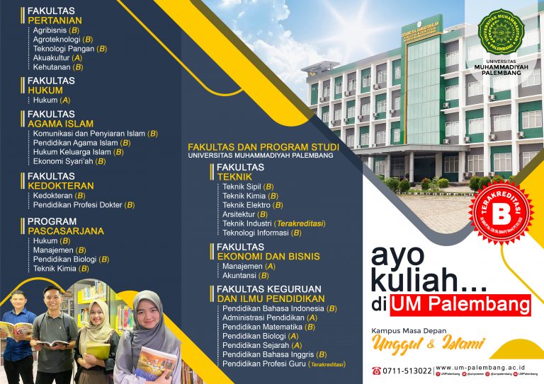 Brosur Program Sarjana Strata Satu (S1) • Universitas Muhammadiyah